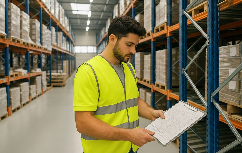 verifica scaffalature magazzino torino piemonte